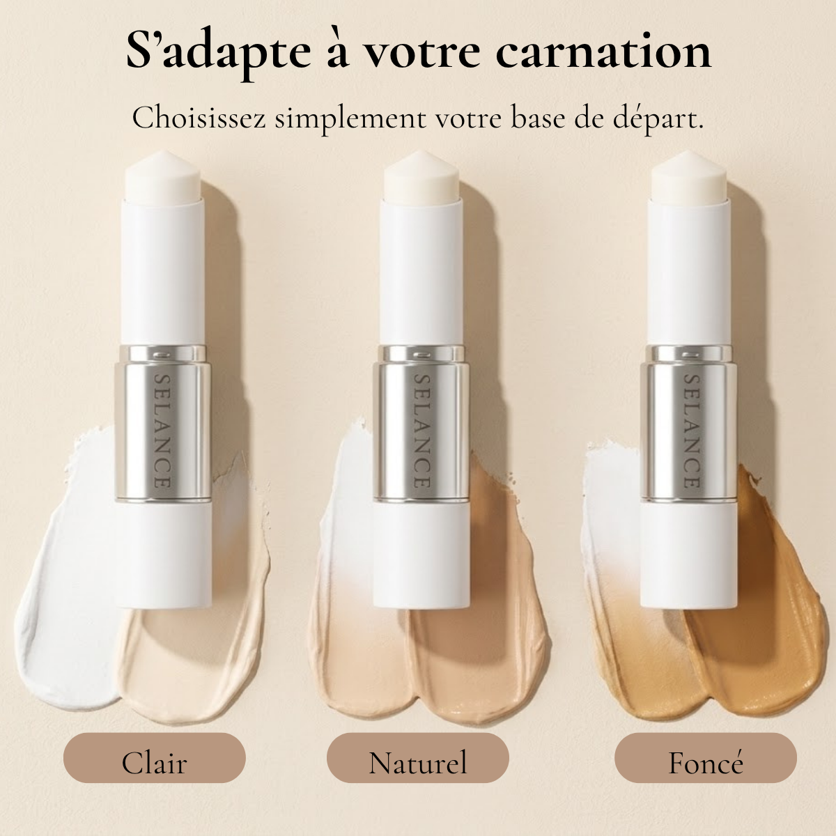 Fond de teint adaptatif - SELANCE